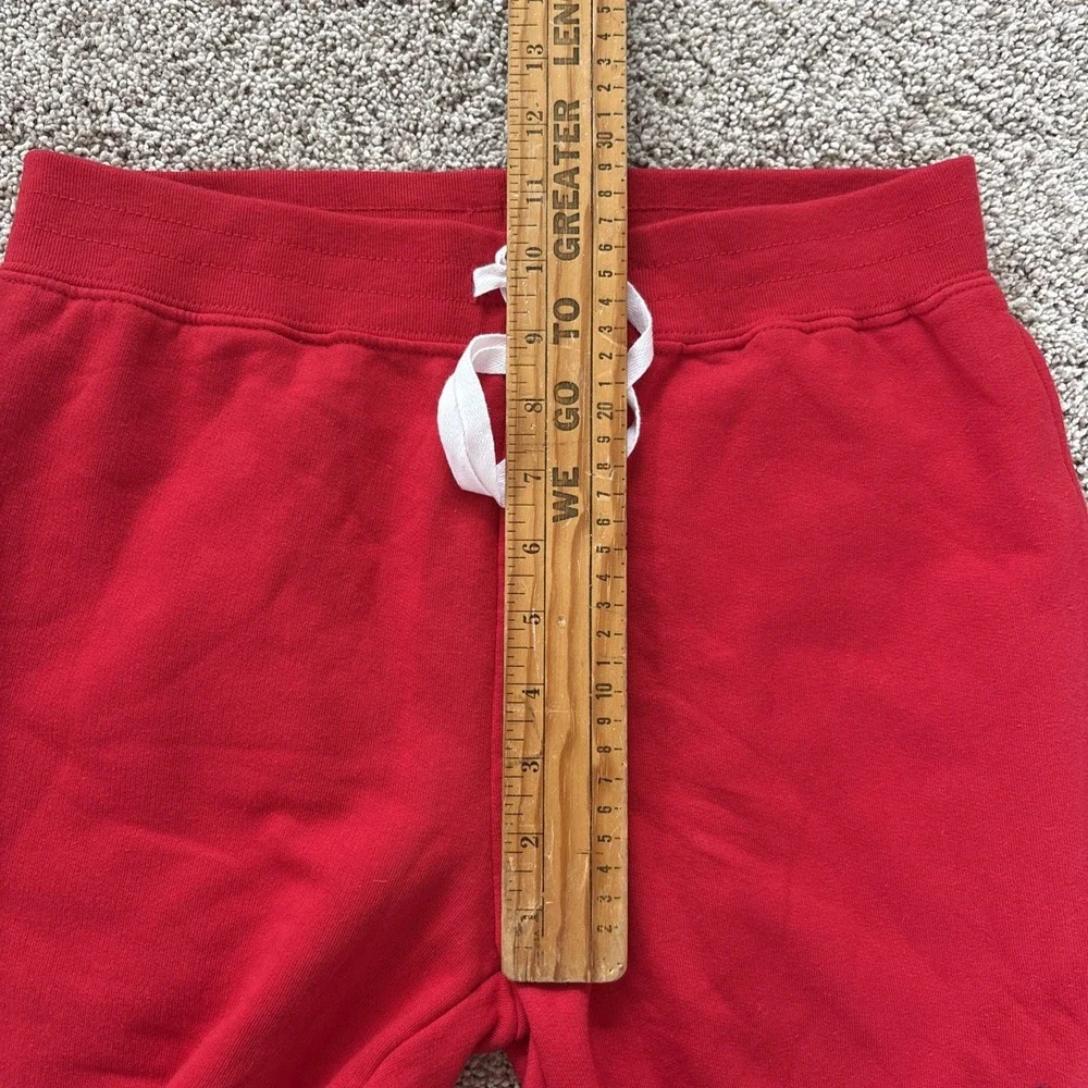 Disney Mickey Mouse & Friends Teen Girl Small‎ 3-5 Red Sweatpants Joggers